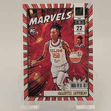 2025 Panini Donruss Net Marvels WNBA Saniya Rivers RC Press Proof #5 Sun