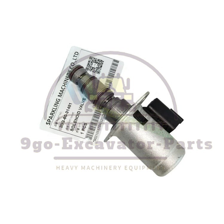 20G6031481 PW148 PW160 Construction Machinery Parts Solenoid
