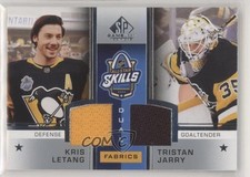 2020-21 Upper Deck SP Game Used Kris Letang Tristan Jarry #ASD-LJ 04f2