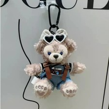 New Disney Duffy Friends Shelliemay Plush With Glassess Camera Keychain
