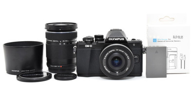 Lesen [fast neuwertig++] Olympus OM-D E-M10 Mark II 16.1MP 14-42mm 40-150mm...