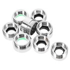 8 Pcs Faucet Adapter Copper Kit For Sink Hose Connection And Filtration