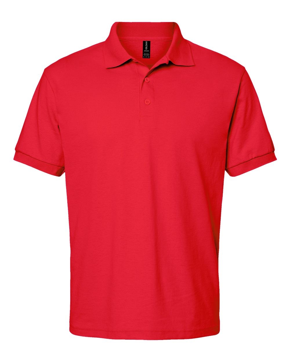 Gildan Unisex DryBlend® Polo - Red, Size 2XL