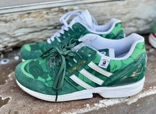 Size 9.5 - BAPE x Undefeated x Adidas ZX 8000 A-ZX Series - Green