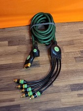 Original Microsoft Xbox Monster Cable Gold Ti...