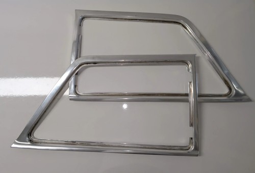Fensterrahmen Chromrahmen Seitenwandfenster hinten Opel Kadett B Limousine 2TL - Picture 2 of 6