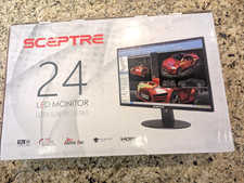 Sceptre 24" LED Monitor Ultra Slim Full HD 1920 X 1080 75Hz Blue Light HDMI