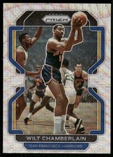 2021-22 Panini Prizm #260 Wilt Chamberlain Silver Wave