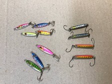Damaged, Maria, Little bit 1.5g, Little bit 3g, Unknown micro jig, 3cm 3g, Set
