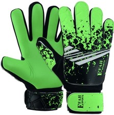 Guantes de portero de fútbol EFAH SPORTS para portero juvenil. Talla 5 Fit edades 9-12