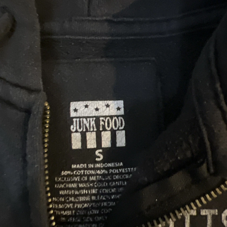 Sudadera con capucha y camisa ligera de manga larga con cremallera Steelers pequeños para jóvenes Foto 2 de 4