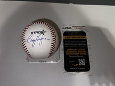 Billy Wagner Signed Official Houston Astros City Connect Baseball 2025 HOF JSA