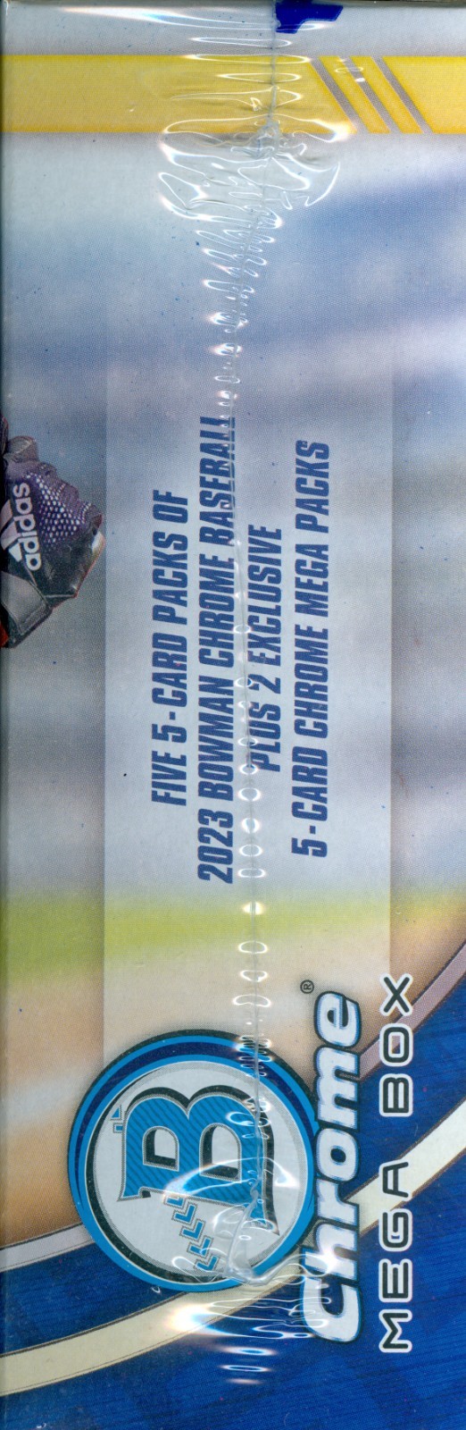 2023 Bowman Chrome Baseball MLB Factory Sealed Mega Box view 4