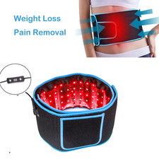 Professional LED Red Light Heating Belt Spinal Lumbar Support Body Pain Relieve