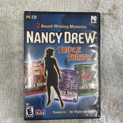 Nancy Drew Triple Threat 2 - Windows (Games number 4,5, and 6)