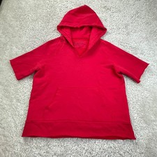 Frank Eileen Mel Hoodie Red Womens Small