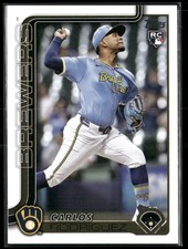 Carlos Rodriguez 2025 Topps #16 RC Milwaukee Brewers