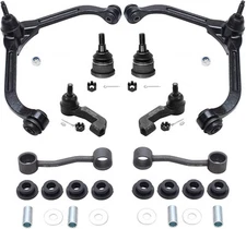 Detroit Axle Front Upper Control Arms Lower Ball Joint Tierod for 2005 20