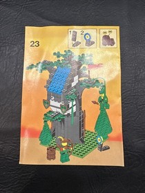 CRISPY Lego Legoland Castle 6054 Forestmens Hideout Instruction Manual Book ONLY