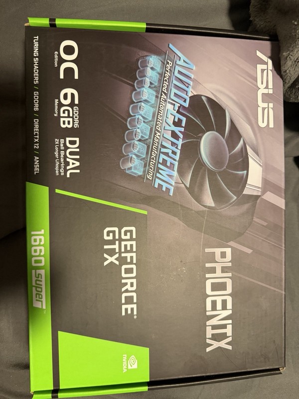 ASUS Phoenix GeForce GTX 1660 SUPER 6GB GDDR6 Graphics Card Tested Working w/Box