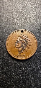 US Army 2nd Infantry Division "Second to None" Indianhead Commemorative Medal