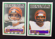 Cincinnati Bengals     1983 Topps Football    Chris Collinsworth    Isaac Curtis