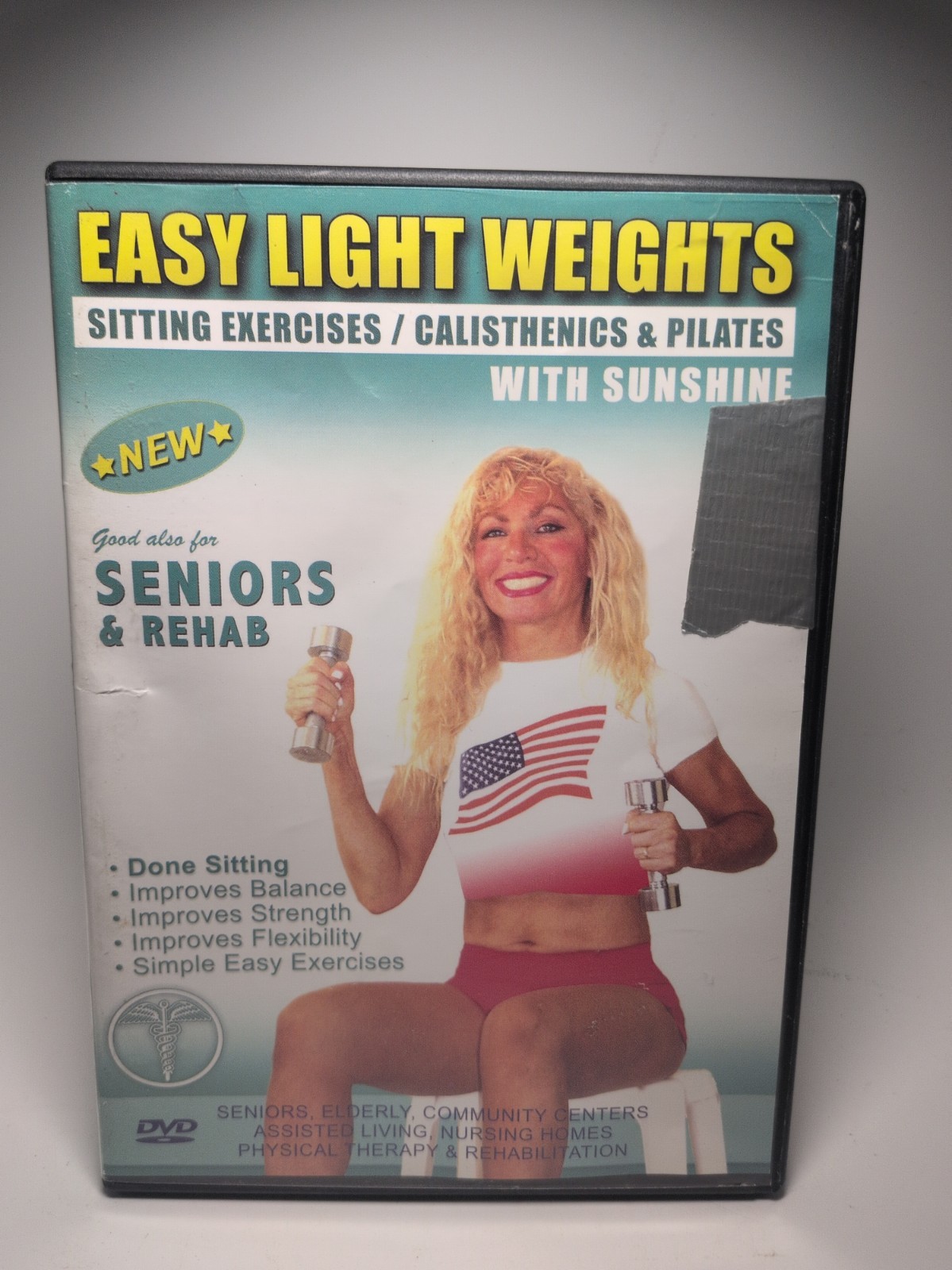 Easy Light Weights Sitting Exercises Calisthenics Pilates with Sunshine ...