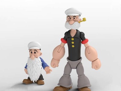 POPEYE WAVE 2 POOPDECK PAPPY AF (LEGGI DESCRIZIONE)