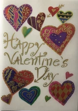 Marcel Schurman- Valentine- Hearts With Foil On Vellum