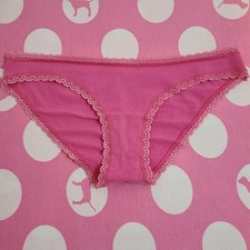 VTG VS PINK Classic Cotton Scrunch Bum Extra Low Rise Bikini Panty Size Sm