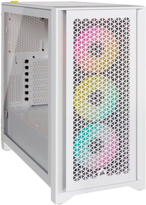 CORSAIR - iCUE 4000D RGB AIRFLOW ATX Mid-Tower PC Case - True