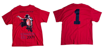 2009 Michael Jackson  King Of Pop  London O2 2009 Tshirt S-5XL
