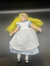 ALICE IN WONDERLAND plush doll Disney Store exclusive