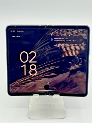 Google Pixel Fold 5G - 256 GB - Obsidian (Unlocked)- OEM ENABLED