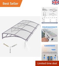 Sturdy 300x100 cm Canopy Awning - Durable UV Protection for Doors & Patios