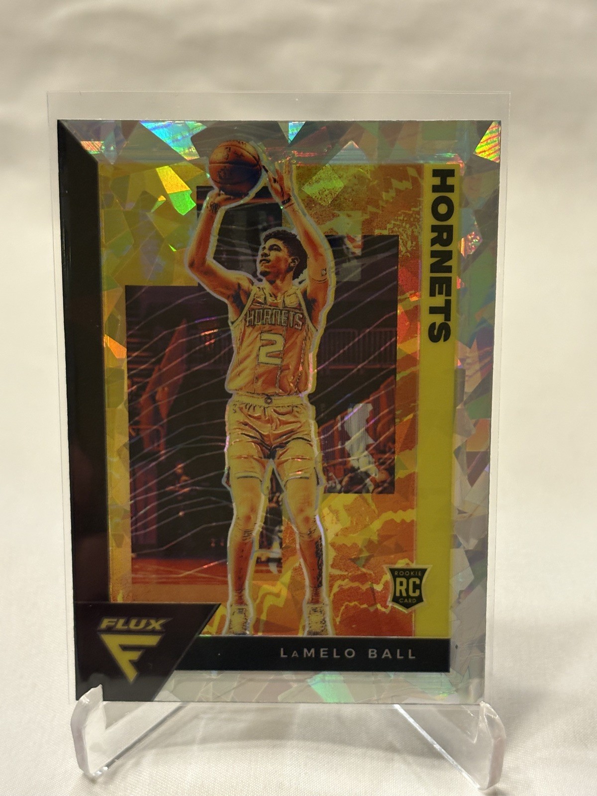 2020-21 Panini Flux Lamelo Ball RC #201 Charlotte Hornets Rookie