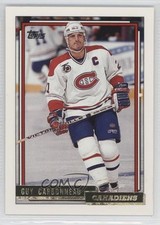 1992-93 Topps Gold Guy Carbonneau #125 HOF 4f1
