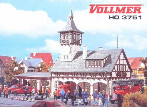 Vollmer 3751 Bomberos del Pueblo escala H0 en EMBALAJE ORIGINAL - NUEVO | Zustand: Neu