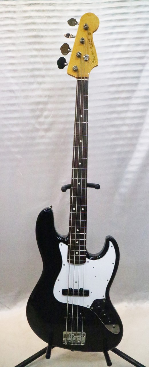 Fender Japan Classic 60s Jazz Bass JB62 Black MIJ Basswood Used Soft Case