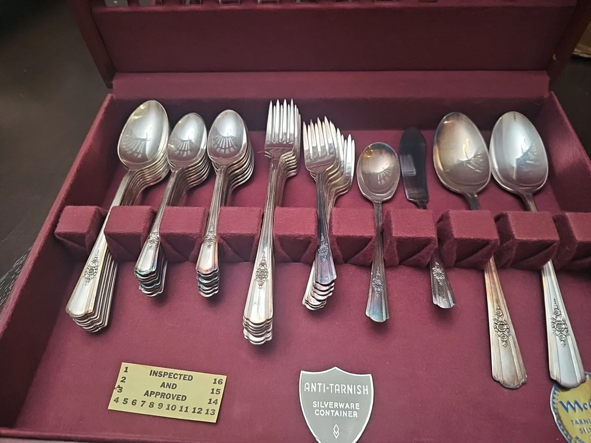 Wm. Rogers & Son 1900-1940 Antique US Silver-Plated Flatware Sets