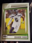 Photo of 2022 Score #177 Quandre Diggs Seattle Seahawks Football Card