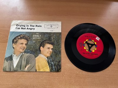 7'' Single The Everly Brothers - Crying in the rain/I'm not angry Warner A 5250