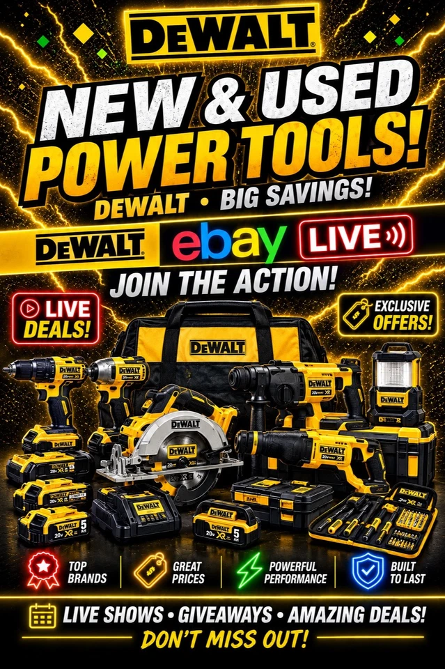 Dewalt Tools Only