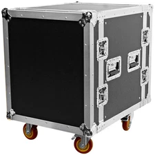 Heavy Duty 12U ATA Rack Case with 4" Casters Server Cabinet