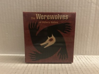 THE WEREWOLVES OF MILLERS HOLLOW Card Game Asmodee 2014 NEW SEALED