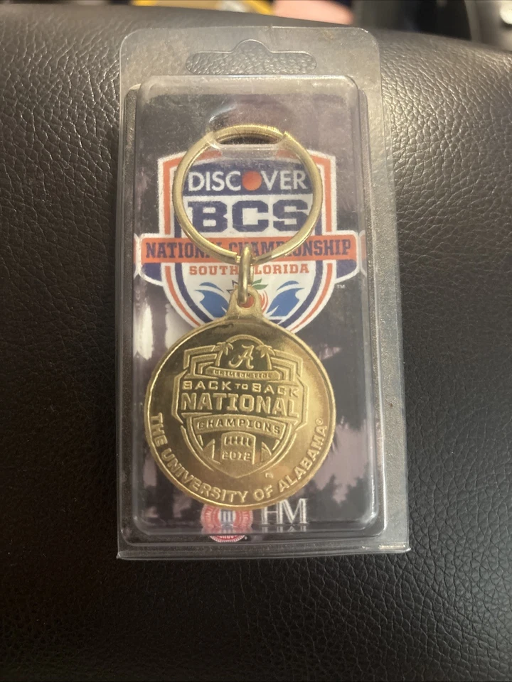 Alabama Crimson Tide Logo Shot Glass (1992)/Pin de solapa/Llavero BCS (2012) Foto 4 de 4