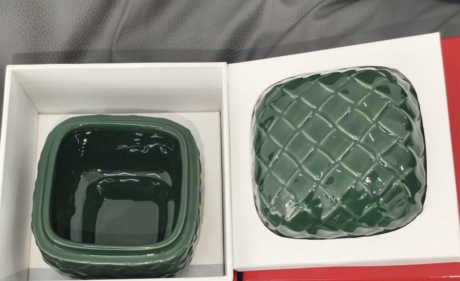 Bottega Veneta 2026 Chinese New Year  Intrecciato ceramic jewelry box thumbnail 5