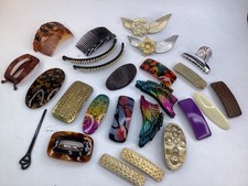25 Late Victorian faux tortoiseshell hair comb others collection Free ship F3 