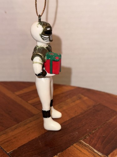 Vintage Power Rangers White Ranger Christmas Tree Ornaments 1995 Kurt Adler - Picture 3 of 7