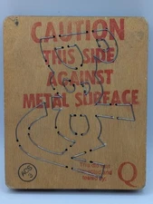 Vintage Accucut Ellison Die - BABY Word